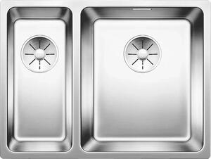 BLANCO ANDANO 340/180-IF Lavello a bordo piano / Acciaio inox / Sinistra / Tappo