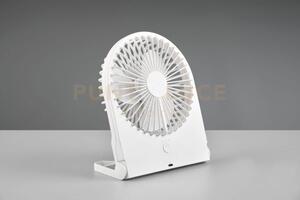 Breezy ventilatore da appoggio bianco 3 velocita' ricaricabile h. 23cm