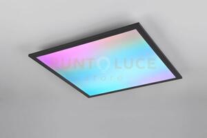 Beta plafoniera led 18w 2000lm, 2700 - 6500k quadrata bordo nero a