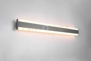 Dawson applique fascia da esterno alluminio antracite con regolazio
