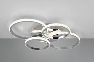 Cires plafoniera led 27w 3400lm, 4000k cromata con diffusore effet