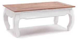 TAVOLO OPIUM "EAST" | 100x60cm (LxP), mogano | tavolino | colore: 06 bianco-casa di campagna