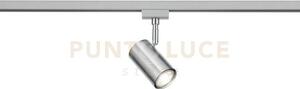 Duoline marley spot orientabile metallo acciaio satinato l. 10,2cm 