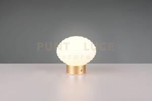 Earl lampada da tavolo led 1,5w 100lm, 3000k ricaricabile metallo