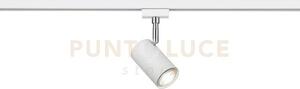 Duoline marley spot orientabile metallo bianco l. 10,2cm per sistem
