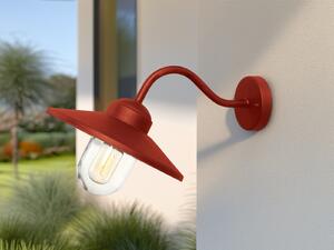 Lampada da parete per esterni KLAMPENBORG Rosso
