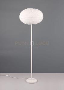 Furry piantana effetto piuma bianca h. 154cm 1 lue attacco e27