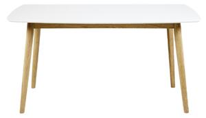 Actona Nagano, Tavolo fisso rettangolare, Bianco, MDF, Domestico, 4 gambe/piedi