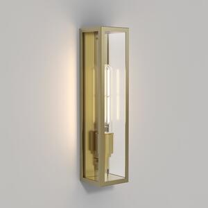 Astro Harvard - Lampada da parete per esterni a LED in ottone naturale IP44, E27