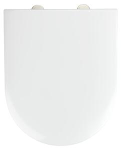 WENKO Sedile WC 1 bicchiere per coperchio WC con chiusura ammortizzata WC ospiti bagno