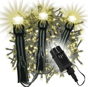 Catena luminosa NEXOS 15 m, 750 LED, bianco caldo