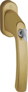 Maniglia HOPPE per finestra LIÈGE con serratura, perno quadro 7x40, Nm 35 bronzo anodizzato