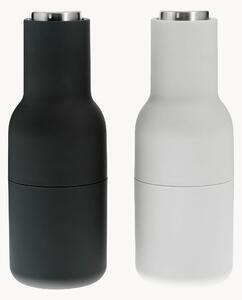 Set macina sale e pepe con coperchio in acciaio inossidabile Bottle Grinder 2 pz