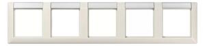 Cornice Jung AS5850NA con campo di scrittura 12 x 55,5 mm per combinazioni orizzontali