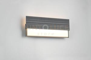 Mariza applique da esterno led fusione alluminio antracite ip65 l.40cm