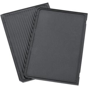 Piastra griglia Steb: superiore, rigata, liscia | Accessori: PG 4