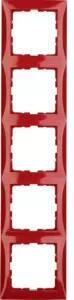 Berker 10158962 Cornice rossa, lucida Berker S.1
