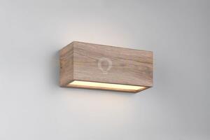 Mayenne applique da esterno led bi-emissione fusione di alluminio e