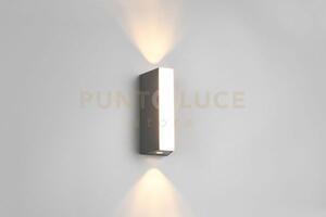 Marne applique da esterno led 5,5w 600lm, 3000k fusione di allumi