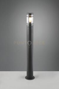 Paolma palo alto da esterno metallo antracite ip44 h.100cm 1 luce a