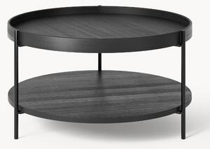 Tavolino rotondo da salotto in legno Renee