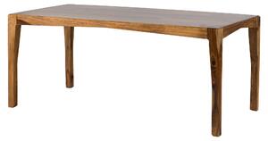 MASSIVMOEBEL24 | ANCONA #0103 Tavolo da pranzo in legno di sheesham - laccato / marrone 180x85x77