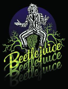 Stampa d'arte Beetlejuice - Green roots, (26.7 x 40 cm)