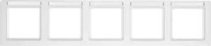 Berker 10256019 Cornice con campo di scrittura bianco polare, comprensiva di Berker Q.1