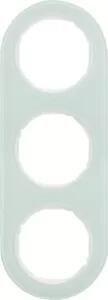 Berker 10132009 Cornice in vetro, bianco polare Serie R.classic