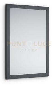 Kim specchio da parete con cornice liscia con ganci x installazione