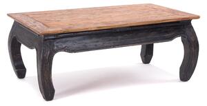 TAVOLO OPIUM "EAST" | 100x60cm (LxP), mogano | tavolo laterale | colore: 04 nero-naturale