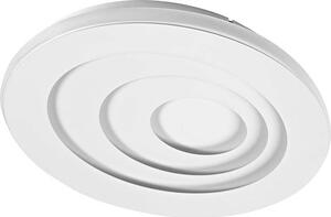 LEDVANCE ORBIS SPIRAL OVAL Plafoniera LED, bianca, 27W, 2400lm, diametro 360mm, distribuzione della luce molto omogenea, luce indiretta, modulo LED integrato, lunga durata, 3000K