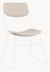 Set di 2 cuscini per sedia in metallo Wire