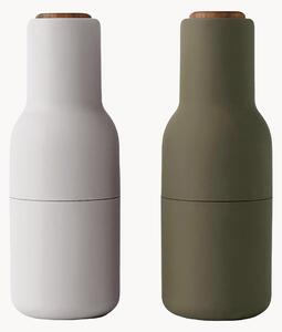 Set saliera e pepiera con tappo in legno di noce Bottle Grinder 2 pz