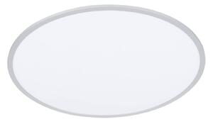 Lindby Lampada da soffitto a LED Narima, 4.000 K, Ø 80 cm, argento
