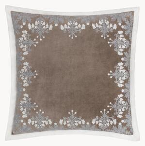 Cuscino in velluto con ricamo Bloom