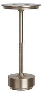 Lampada da tavolo LED argentata (altezza totale 28,5 cm) Lyneham – House Nordic
