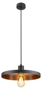SLV 1010788 LALU® SET, lampada a sospensione, base E27, piastra 33, lunghezza sospensione 200 cm, 1 x max. 7,5 W, nero