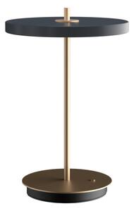 Lampada da tavolo ricaricabile a LED "Asteria Move" 830 (bianco caldo) antracite