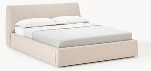 Letto imbottito con contenitore Cloud
