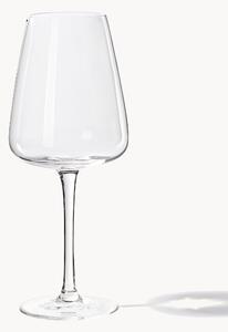 Set di 4 bicchieri da vino bianco in vetro soffiato Ellery