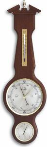 TFA - Stazione meteo analogica in legno massello - 20.1047.03 - noce