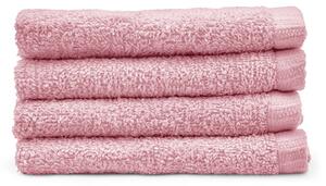 Set di asciugamani con asciugatura rapida rosa in cotone 4 pz 30x30 cm Quick Dry – Catherine Lansfield