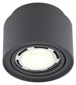 Lampada da soffitto Arcchio Walisa, Ø 15 cm, nero, metallo, GU10
