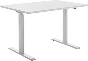 Topstar TTS12080GG Topstar E-Table höhenverstellbarer Schreibtisch lichtgrau rechteckig
