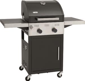 Barbecue a gas Tepro Keansburg 2 SE, 2 bruciatori, griglia in ghisa, ripiani laterali ribaltabili