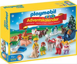 PLAYMOBIL 9009 1.2.3 Calendario dell'Avvento - Natale in fattoria