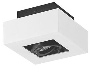 Faretto Arcchio Vince, 14 x 14 cm, bianco/nero, GU10