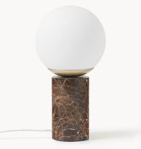 Lampada da tavolo piccola con base in marmo Lilly