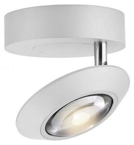 PAUL NEUHAUS Lampada da soffitto a LED PURE Oculis, bianca, dimmerabile, orientabile e regolabile, 2700K